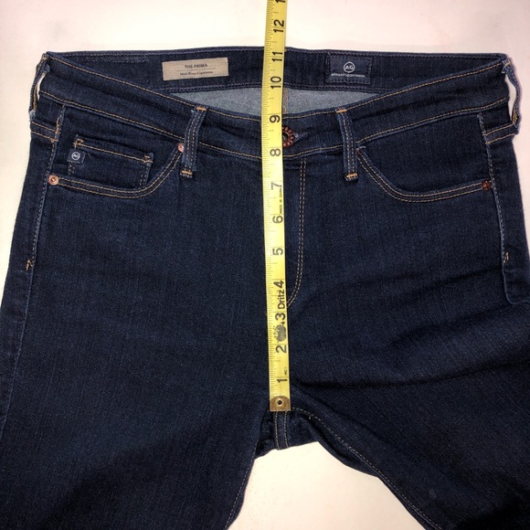 Ag Adriano Goldschmied The Prima Mid-Rise Cigarette Jeans (28R) - Picture 9 of 17